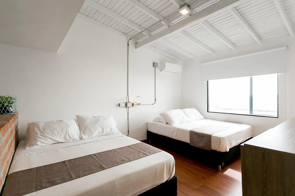 דירות מדיין Apartamento Lleras Verde Azul