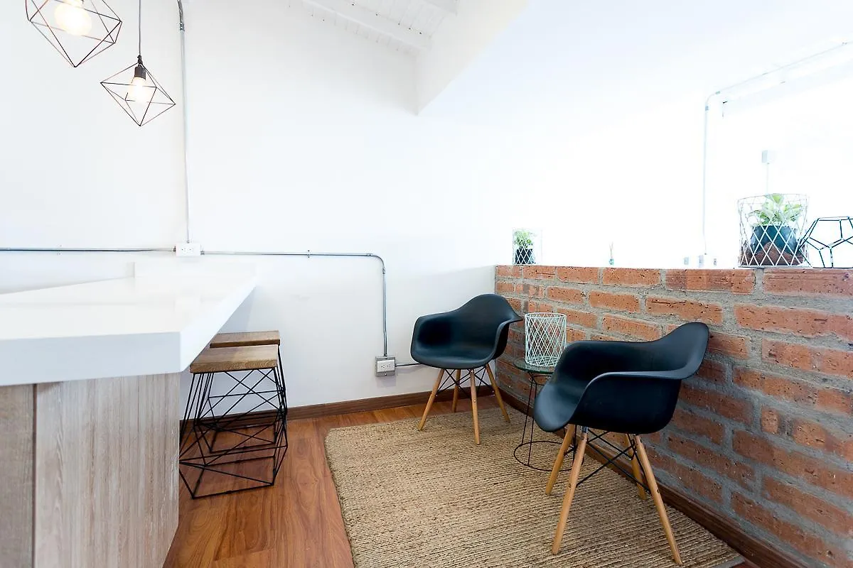 דירות מדיין Apartamento Lleras Verde Azul