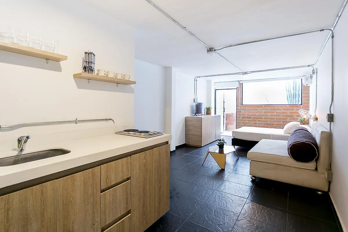 דירות מדיין Apartamento Lleras Verde Azul